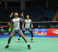 Thailand Open 2022: Fajar Cedera, FajRi Gagal Juara
